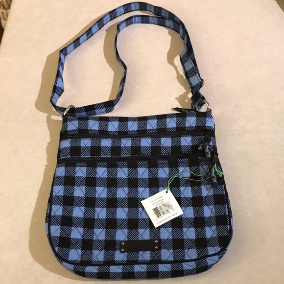 Vera Bradley Triple Zip Hipster Crossbody Bag - Picture 9 of 10